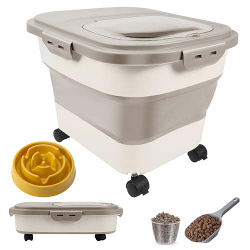 Khaki-1 + Slow Feeder Bowl