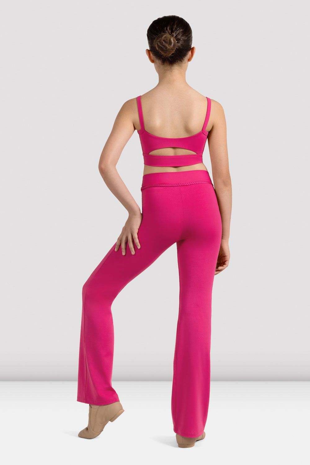 Girls Mirella Miami V Front Jazz Dance Pants - Comfortable Stretch Fabric for Ballet, Jazz & Performance (Perfect for Dance Classes, Recitals & Practice)