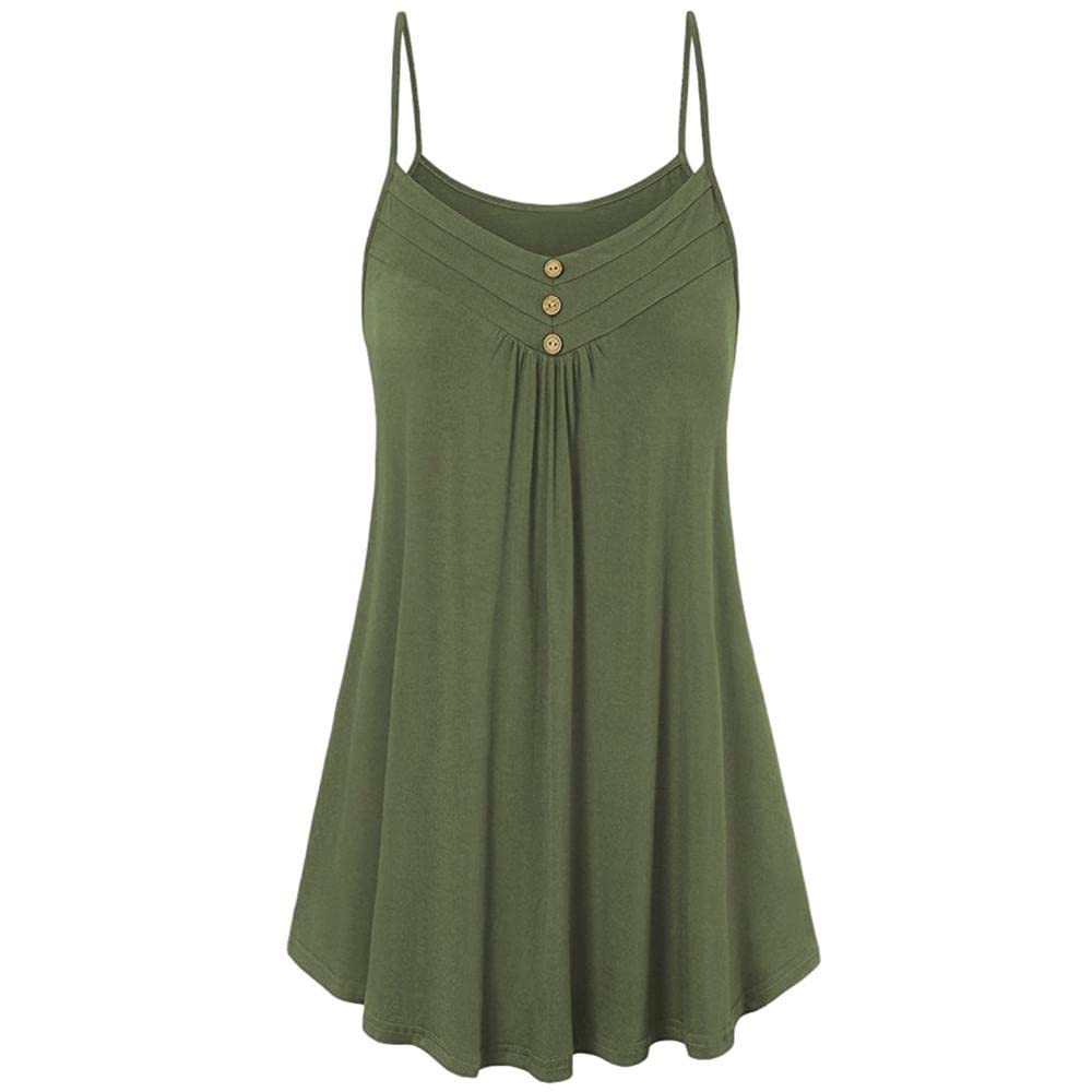 Women's Casual Sleeveless Tank Tops - Loose Fit Summer Workout Shirts & Blouses for Gym, Yoga, Running, and Everyday Wear