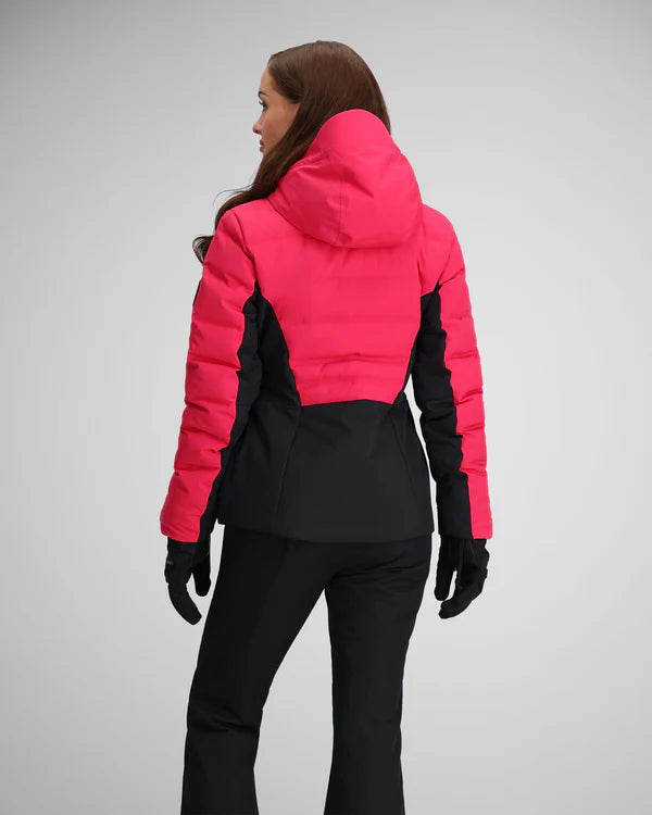 Obermeyer Women's Cosima Down Jacket 2025 - Waterproof Winter Coat with Hood, Lightweight Warm Puffer Jacket for Skiing, Snowboarding & Cold Weather Outdoor Activities