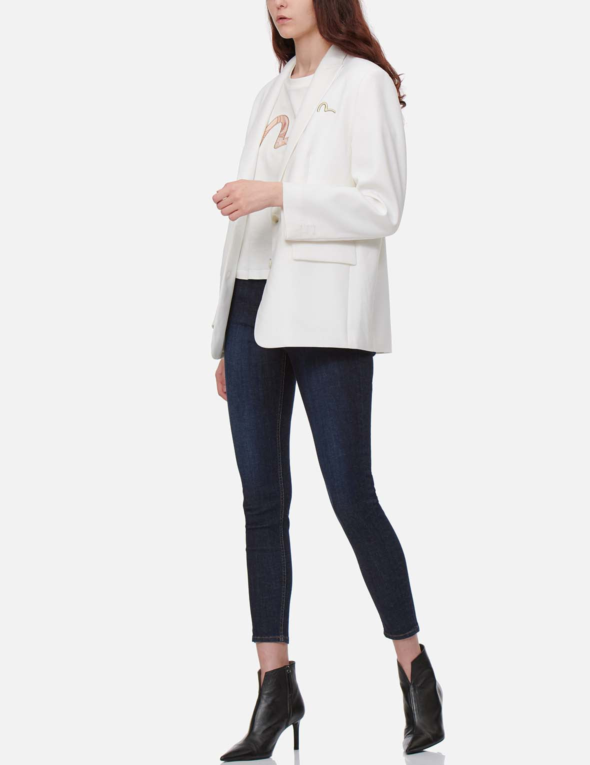 Stylish Straight Cut Blazer for Women - Slim Fit Formal Jacket for Office, Business & Evening Wear - Premium Tailored Blazer for Professional & Special Occasions