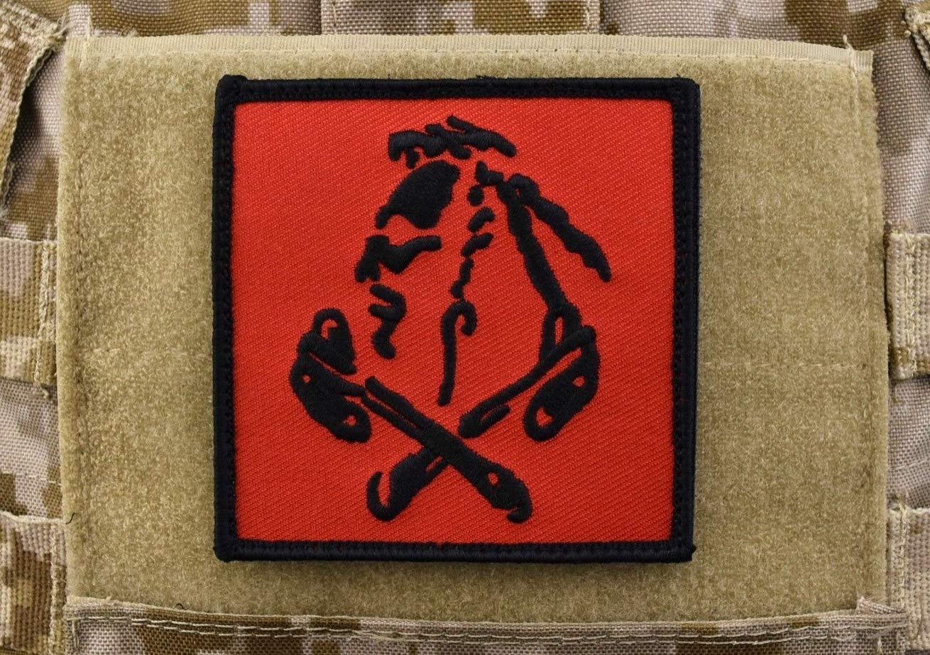 NSWDG Red Squadron Patch - The Tribe DEVGRU ST6 Red Team Military Embroidered Badge | Collectible Challenge Coin for Navy SEALs, Tactical Gear Enthusiasts & Military Memorabilia Collectors | Perfect for Vests, Backpacks & Display Cases