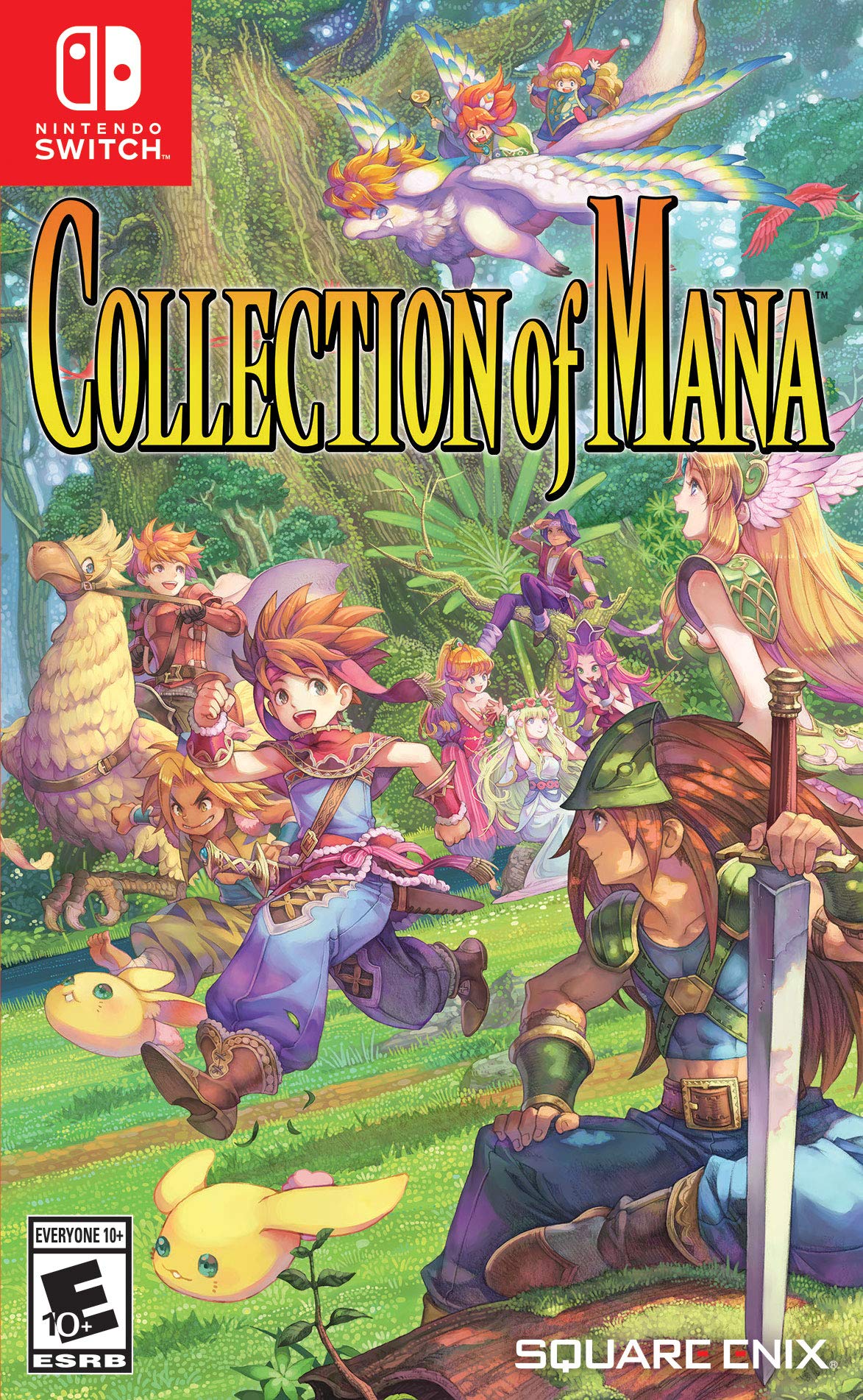 Collection of Mana - Nintendo Switch Game | Classic RPG Bundle for Adventure & Fantasy Gaming | Perfect for Travel & Home Play