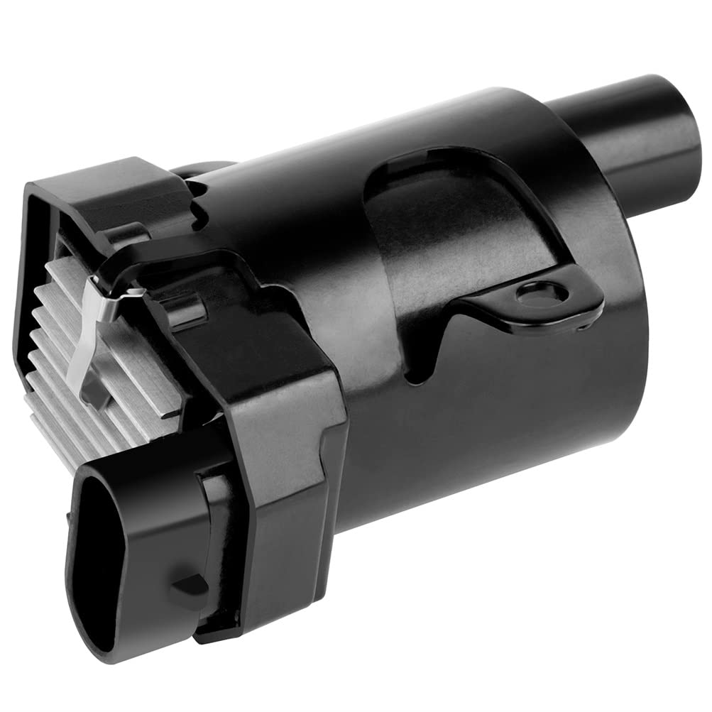 High Performance Round Ignition Coils Replacement for Chevrolet Silverado 1500, GMC Sierra, Buick, Cadillac Suburban V8 4.8L 5.3L 6L (1999-2007) - Compatible with OE 12563293 D585 C1251-8 Coil Packs - Perfect for Engine Tune-Ups & Performance Upgrades