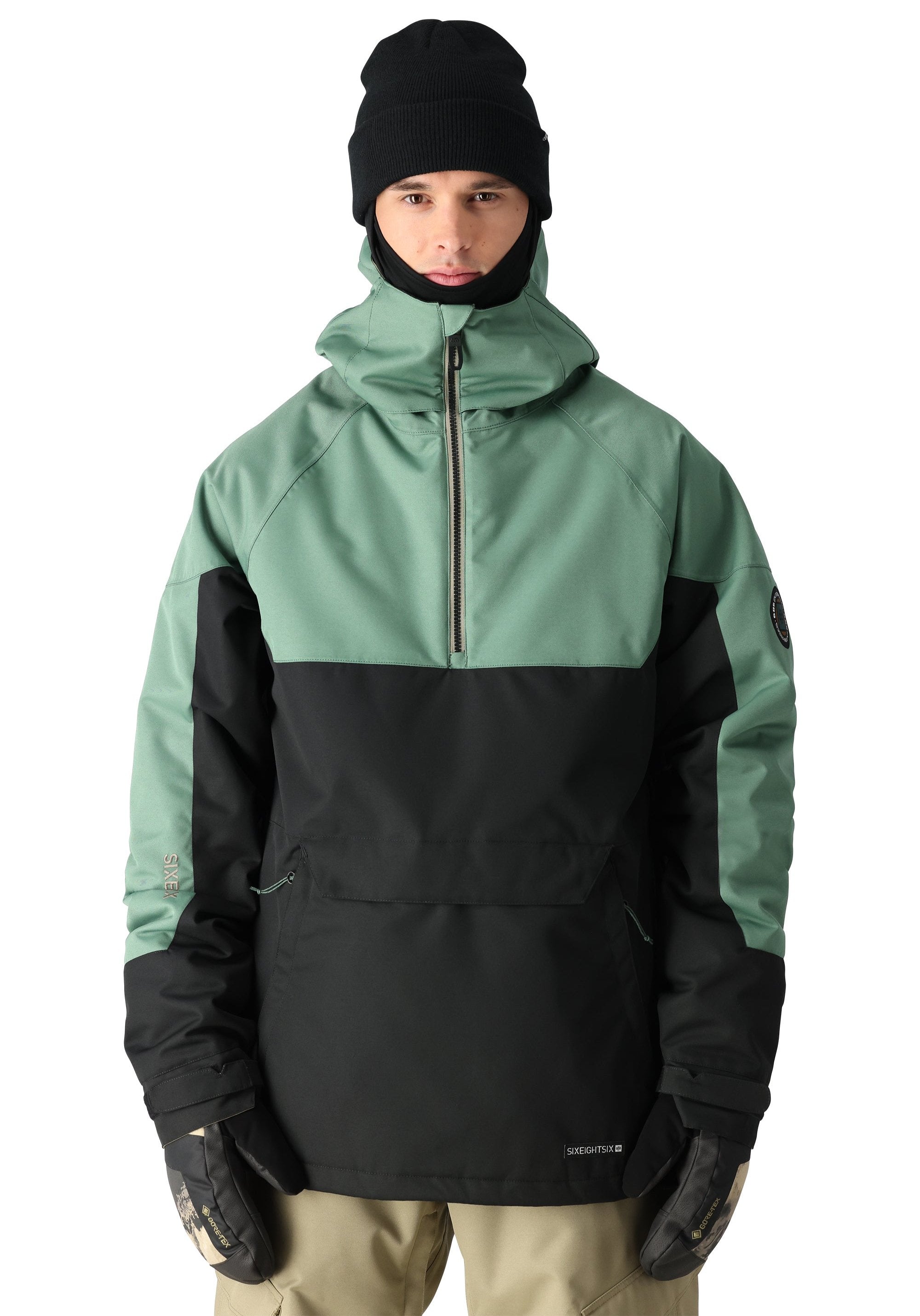 686 Renewal Insulated Anorak Jacket for Men & Women - Waterproof Winter Coat with Hood, Lightweight Warm Puffer Jacket for Skiing, Snowboarding & Outdoor Activities 2025