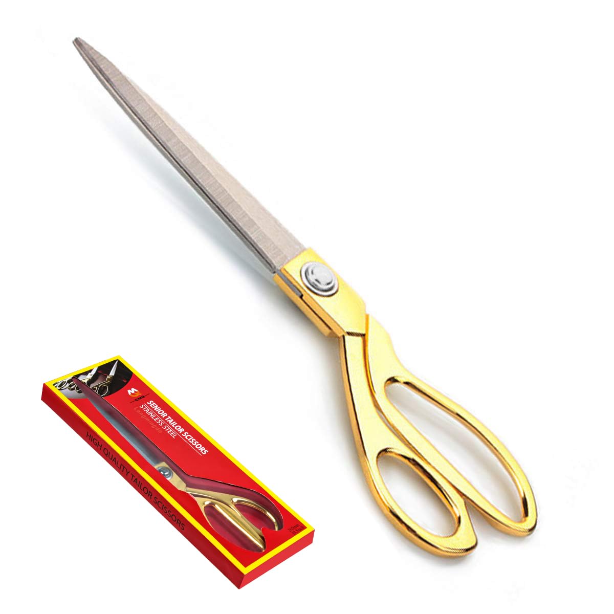 Professional Giant Ribbon Cutting Scissors - Heavy Duty Large Fabric Scissors for Ceremonies, Events & Crafting | Perfect for Grand Openings, Weddings & DIY Projects