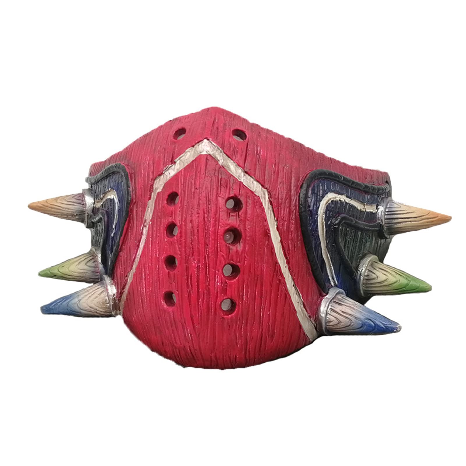 Limited Edition Majora's Half Face Mask - Breathable Thailand Latex, Durable & Adjustable - Legend of Zelda Cosplay Mask for Fans | Perfect for Halloween, Comic Con & Gaming Events