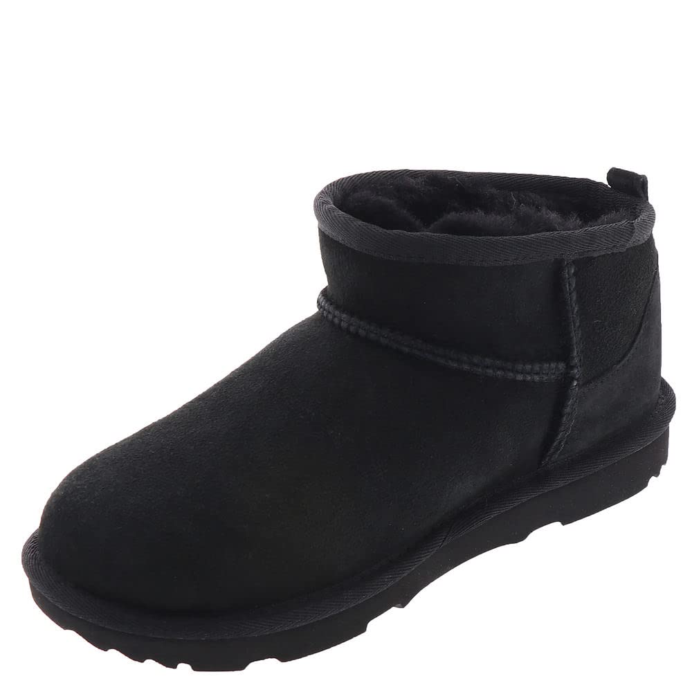 UGG Kids' Classic Ultra Mini Boot - Warm & Comfortable Winter Boots for Girls & Boys | Perfect for Snow, School & Outdoor Play