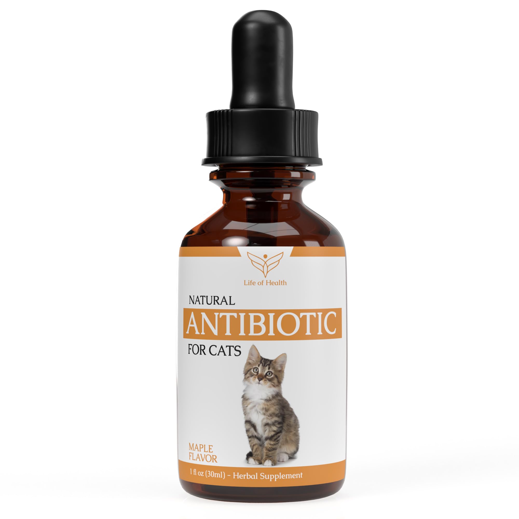 Natural Antibiotics for Cats - Immune Support & UTI Relief - Cat Antibiotic Supplement with Multivitamins (2 Pack) - Supports Overall Health for Indoor & Outdoor Cats