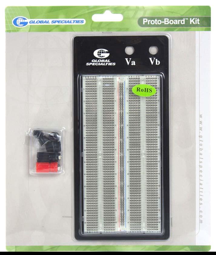 Transparent Solderless Breadboard PB101T - High-Quality Prototyping Board for DIY Electronics, Arduino, Raspberry Pi Projects | Perfect for Circuit Testing & Educational Labs