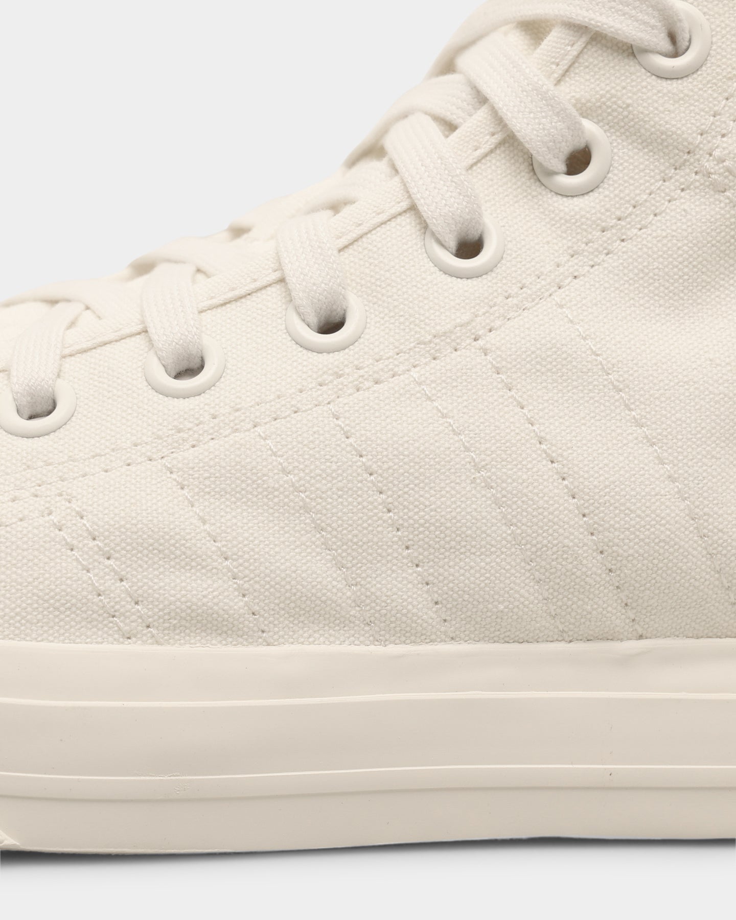 Adidas Nizza Hi RF Sneakers - Cloud White/White High Top Shoes for Men & Women | Casual Streetwear & Skateboarding Fashion