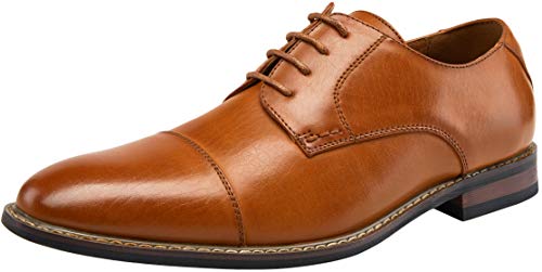 603-cap Toe Yellow Brown