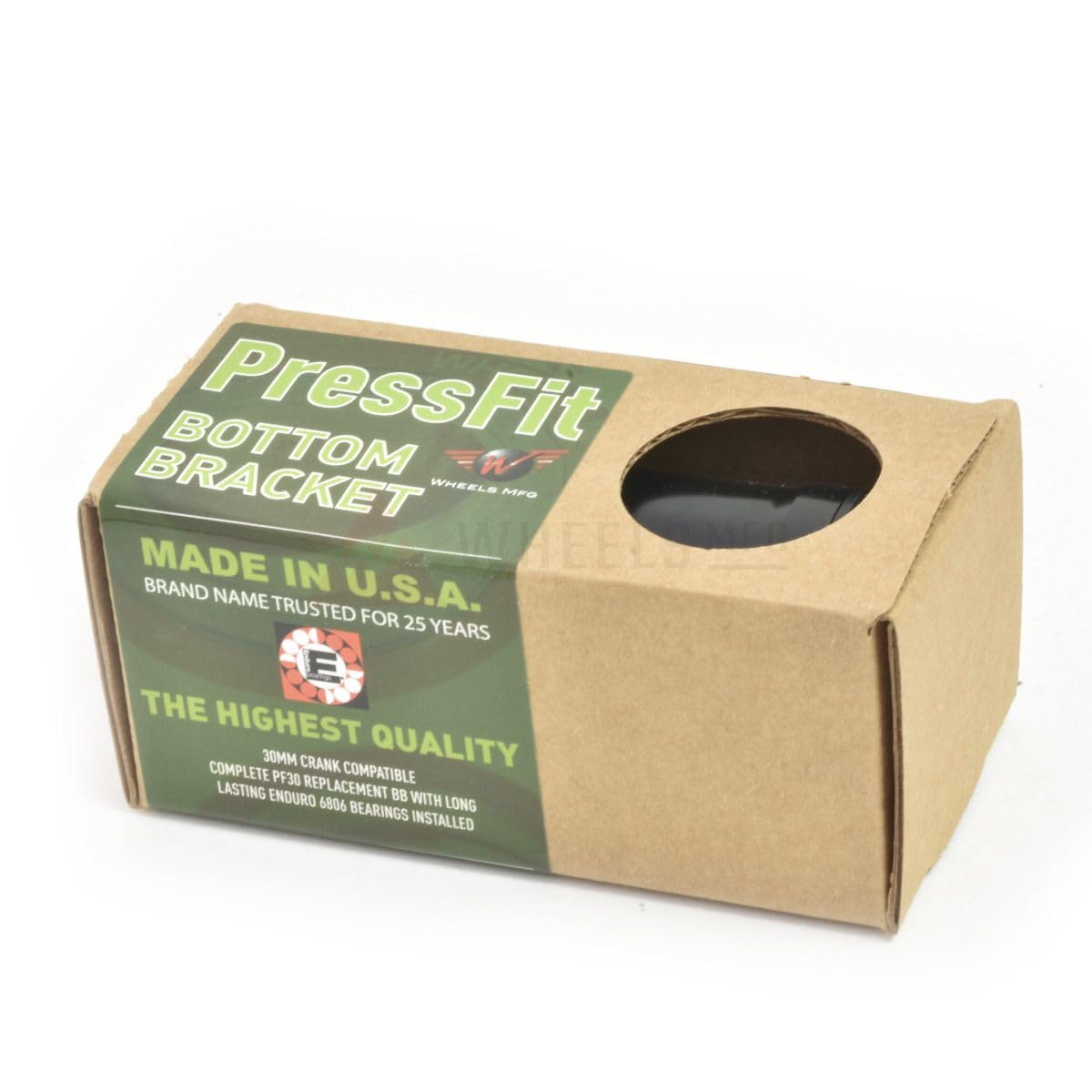 PF30 Threaded Angular Contact Bearings - 30mm Black Bicycle Bottom Bracket Bearings | High-Performance Bike Components for Road & Mountain Bikes | Perfect for Smooth Pedaling & Durable Cycling