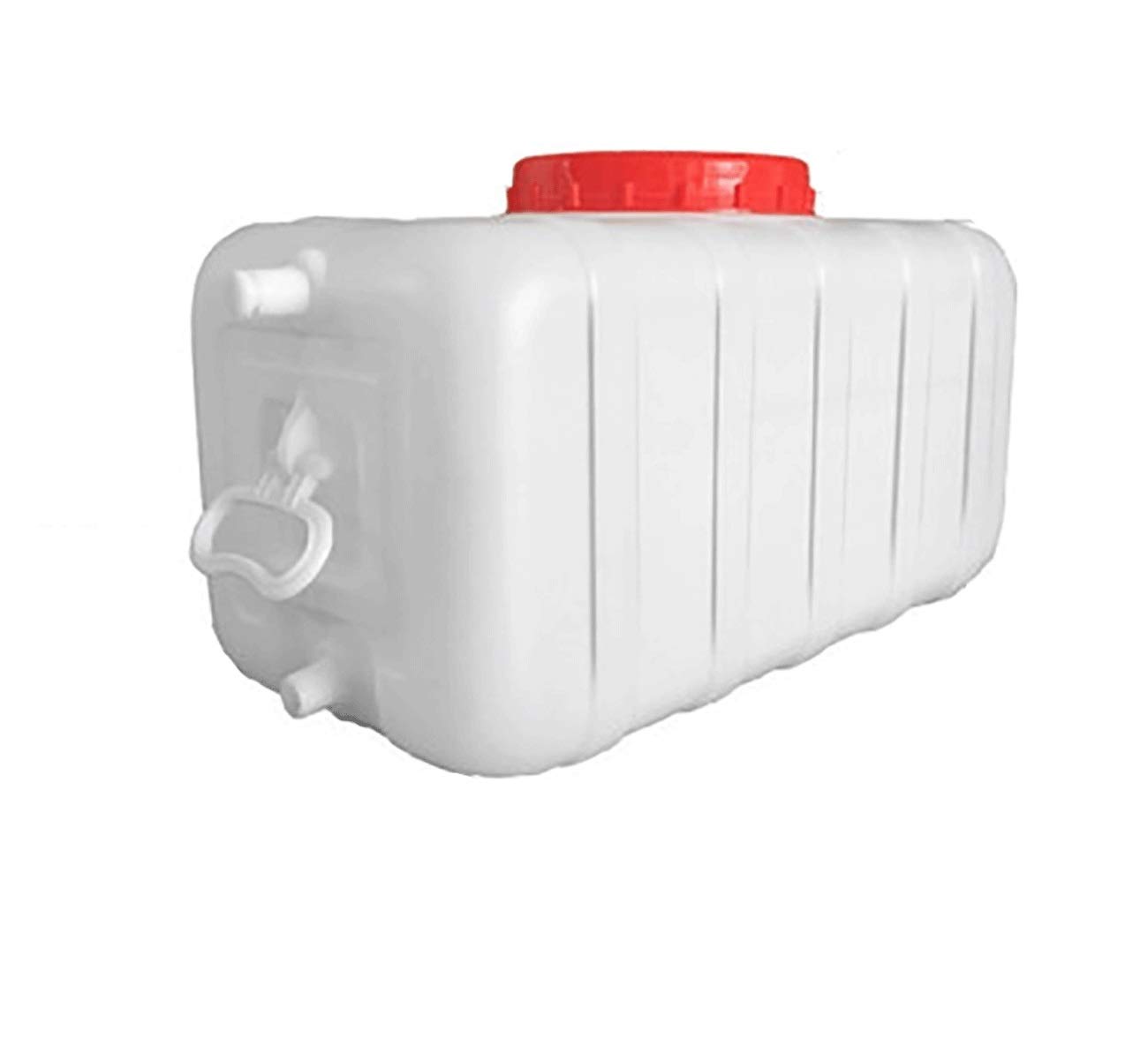BTHAO 150L Rectangular Water Storage Tank - Thickened Industrial Chemical Barrel with Faucet, Food Grade Plastic Water Container for Camping, Hiking, Outdoor Use - Perfect for Emergency Water Supply, RV Trips, and Farm Irrigation