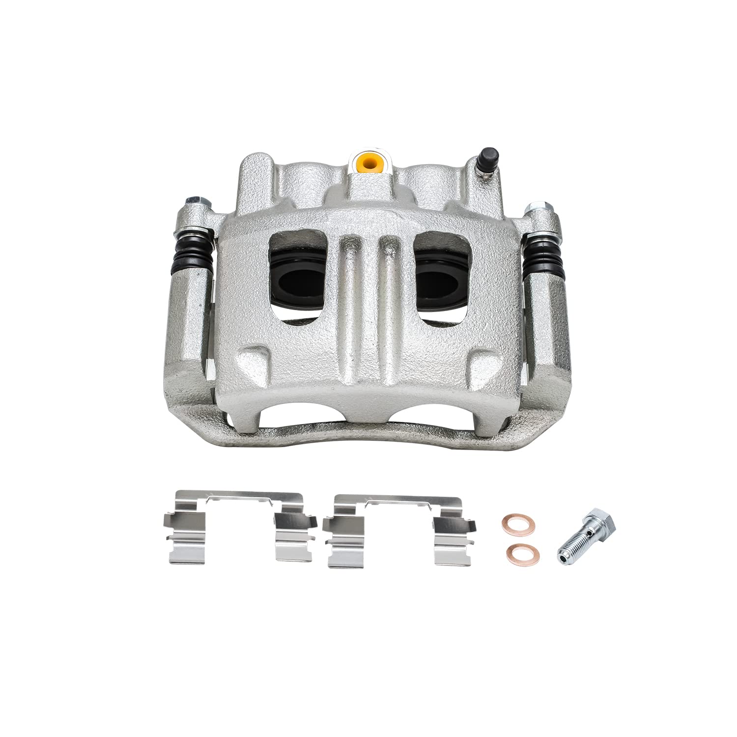 Detroit Axle Front Brake Kit for Ford Explorer Ranger B2300 B3000 B4000 Mountaineer - Disc Brake Caliper & Ceramic Brake Pads Replacement - Perfect for Off-Roading, Towing & Daily Commuting