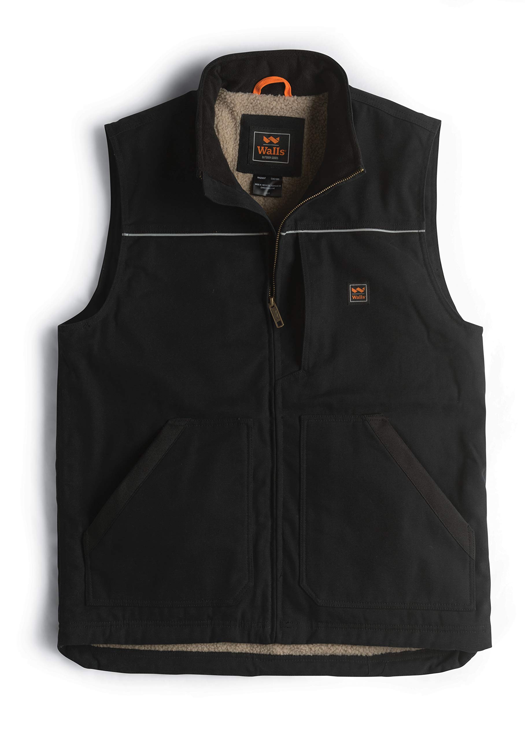 Men's Super Duck Lined Vest - Warm Winter Puffer Jacket for Outdoor Activities, Hunting & Casual Wear
