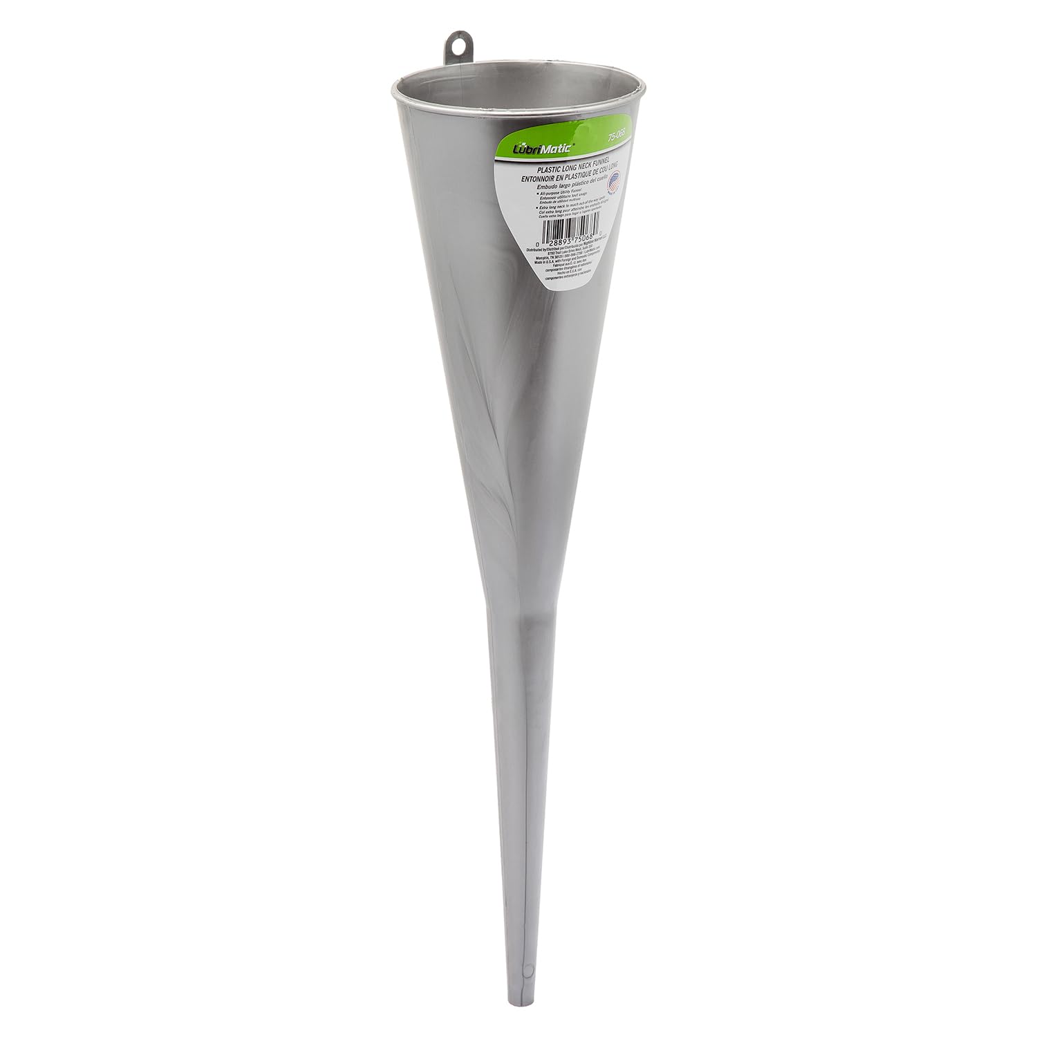Plews LubriMatic 75-068 Extra Long Super Funnel - 3 Pack All-Purpose Automotive Funnel Set for Oil, Fluids & DIY Projects - Perfect for Cars, Trucks & Home Garage Use