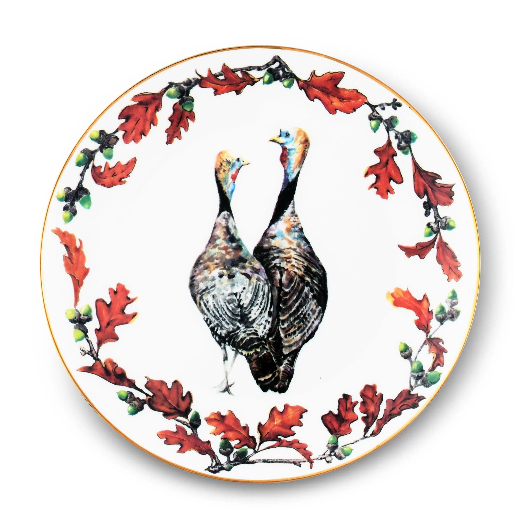 Premium Northwoods Bone China Dinnerware Set - Elegant & Durable Porcelain Plates, Bowls & Cups - Perfect for Fine Dining, Weddings & Special Occasions