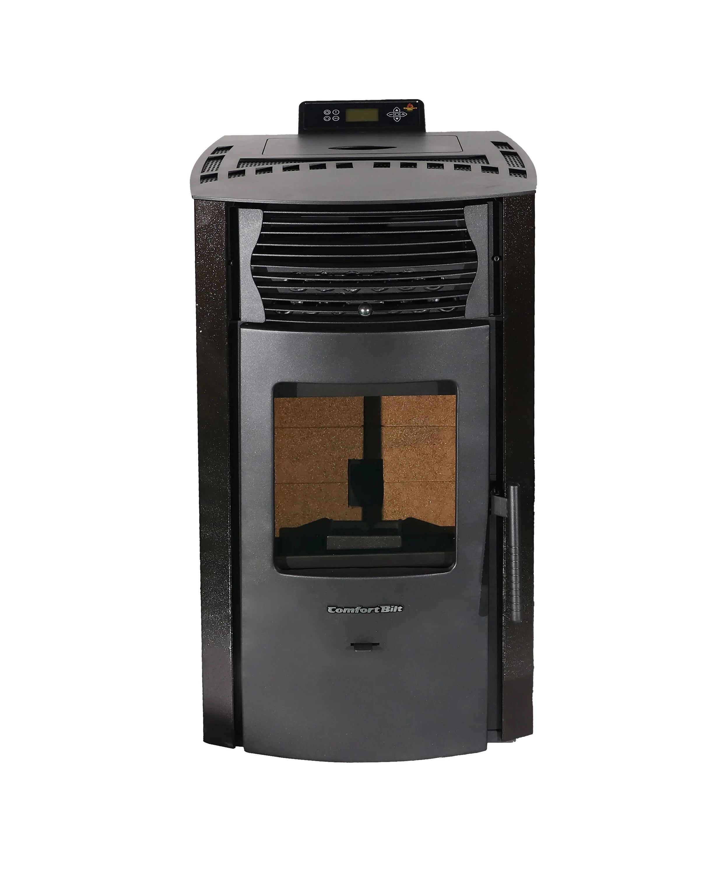 ComfortBilt HP50S Pellet Stove - Dark Brown | High-Efficiency Heating for Home & Cabin | Eco-Friendly Wood Pellet Burner for Winter Warmth