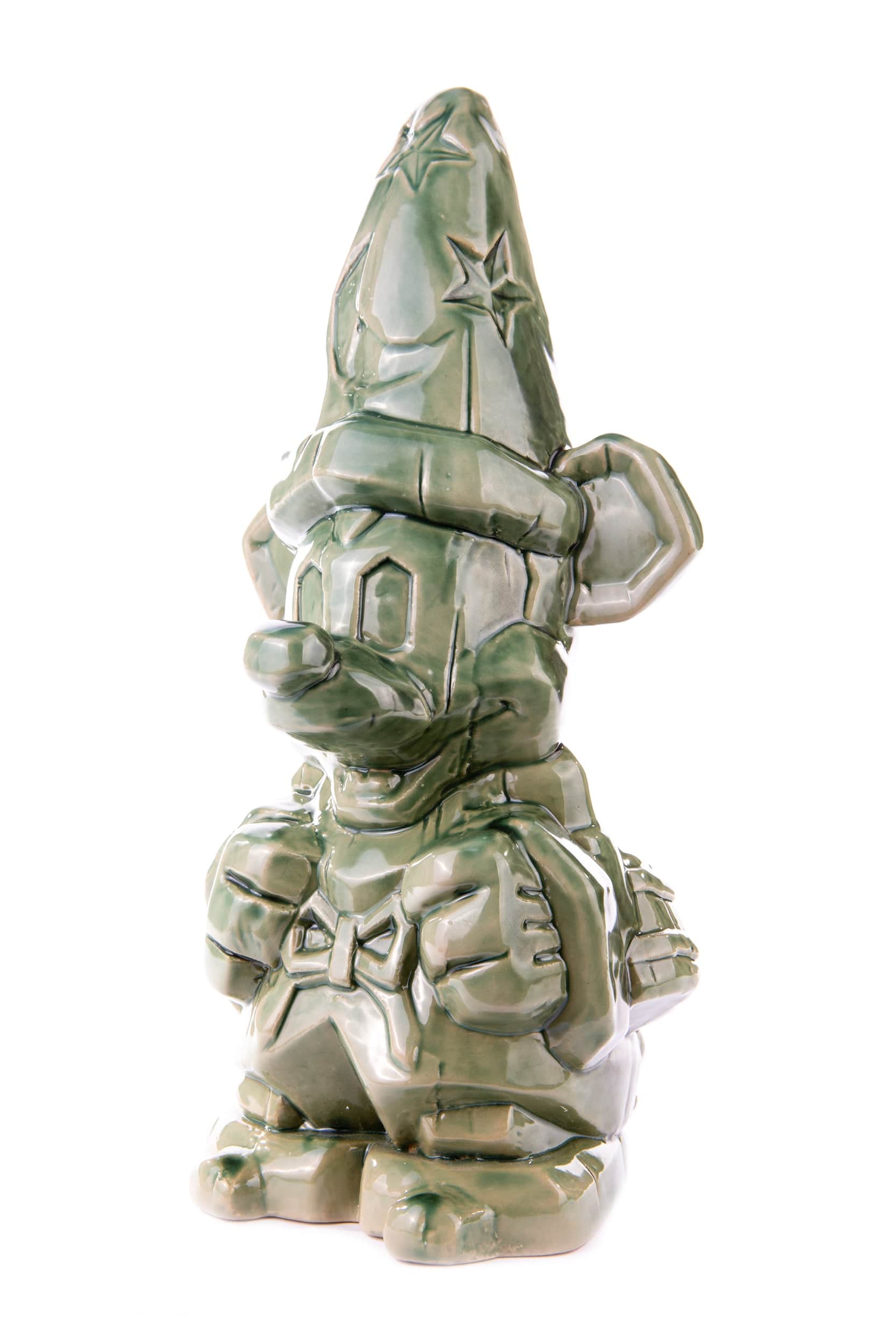 Sorcerer Mickey Tiki Mug - Disney Fantasia Collectible Cup with Fortune Design - Perfect for Disney Fans, Home Bar Decor & Tropical Themed Parties