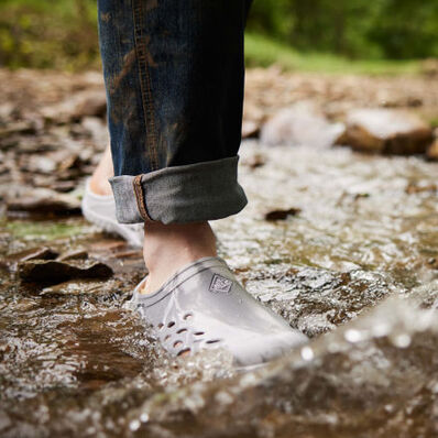 Men's Muckster Lite EVA Clog - Lightweight Slip-Resistant Waterproof Garden Shoes for Outdoor Work, Yard & Beach Activities