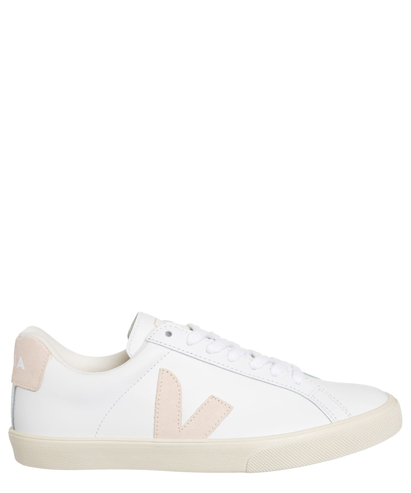 Veja Women's Esplar Sneakers - Extra White Vegan Leather Casual Shoes for Women | Eco-Friendly Sustainable Fashion for Everyday Wear & Workout