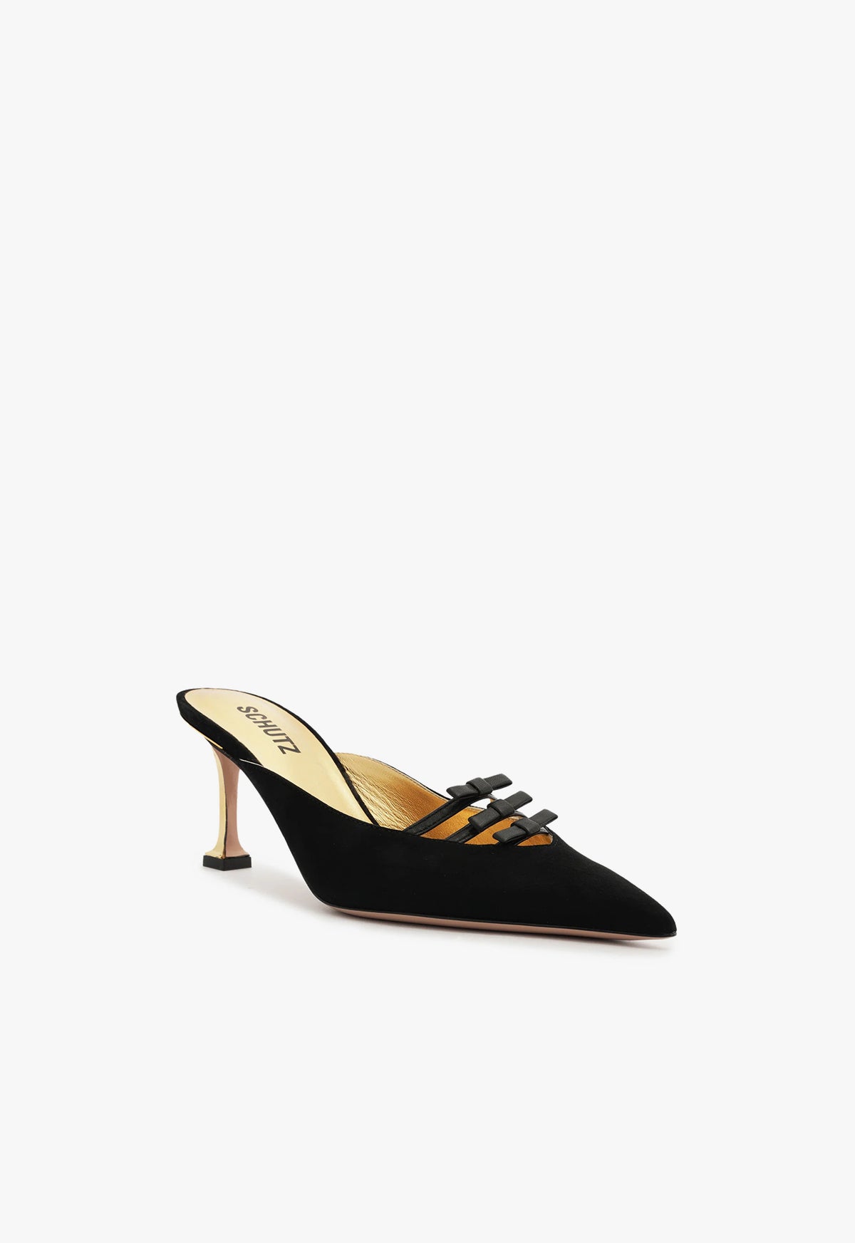 Alessia Suede Pump F23 - Mid Heel Height S2185900010001 - Elegant Women's Dress Shoes for Office, Party & Special Occasions