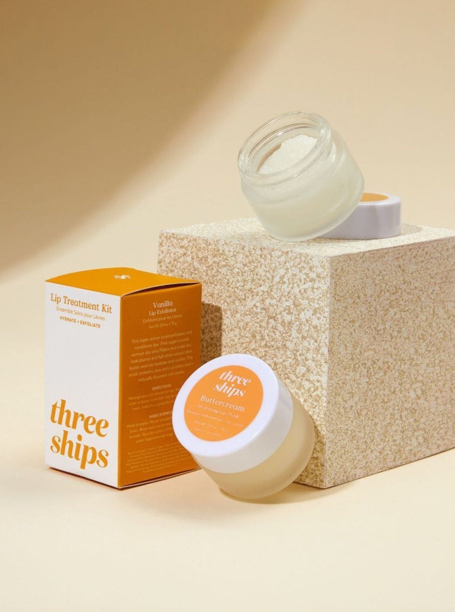 Best Lip Treatment Kit for Dry & Chapped Lips - Hydrating Lip Balm & Exfoliator Set - Perfect for Winter Care & Daily Moisturizing