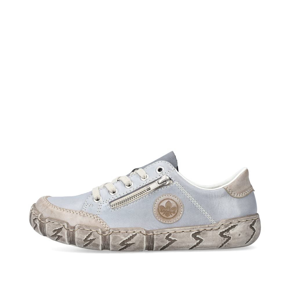 Rieker Women's Comfortable Low-Top Sneakers Derby Shoes - Casual Walking & Everyday Wear for Women