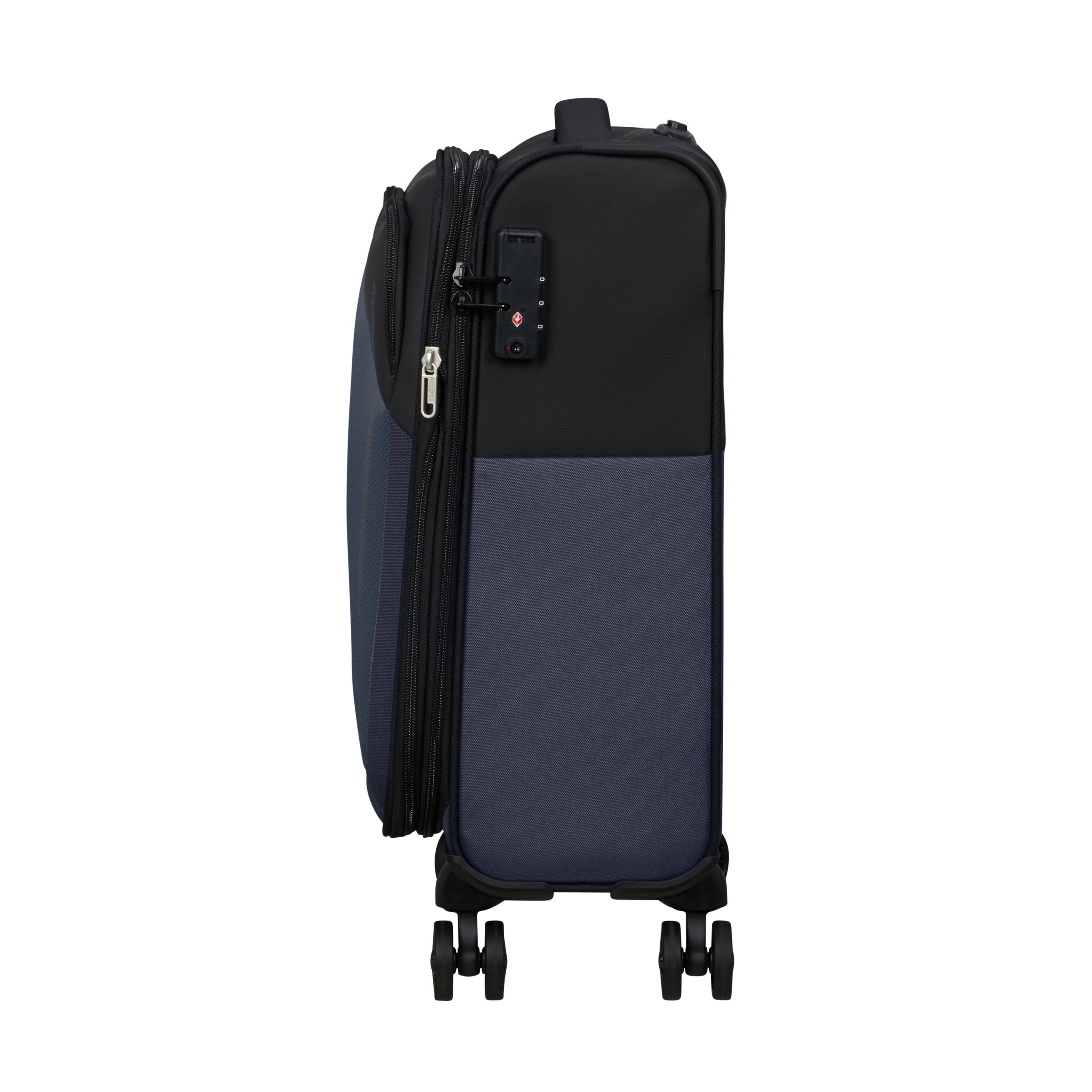 American Tourister Daring Dash Expandable Spinner Carry On Luggage - Lightweight Suitcase for Air Travel, Business Trips & Weekend Getaways