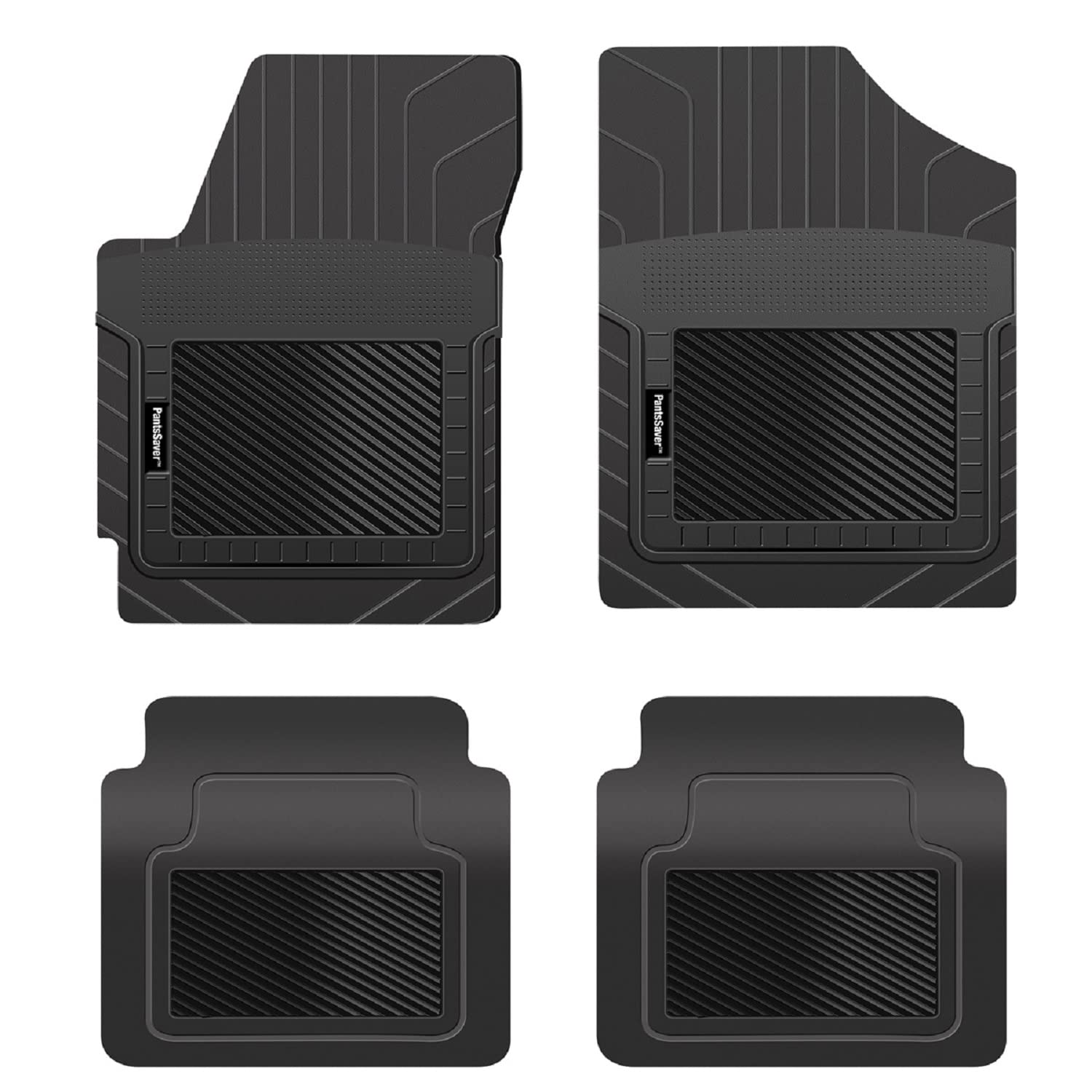 Premium Black Custom Fit Car Floor Mats for Mazda 3 Sport 2018 - 4-Piece Set | All-Weather Protection & Enhanced Grip | Perfect for Daily Commute, Road Trips & Family Travel