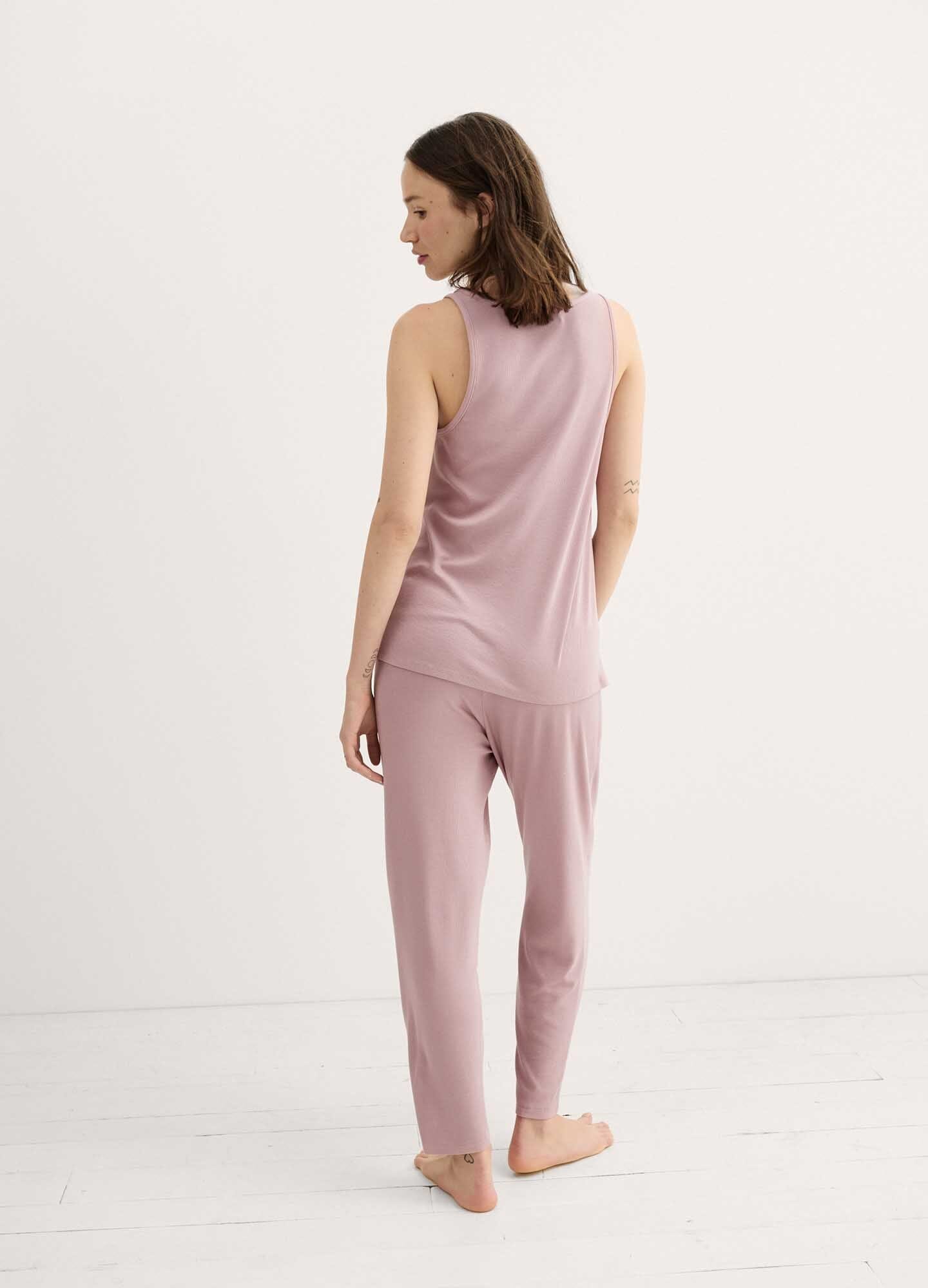 Ultra Soft Ribbed Nursing Tank Top for Moms - Comfortable & Stretchy Maternity Wear for Breastfeeding, Lounging & Everyday Use