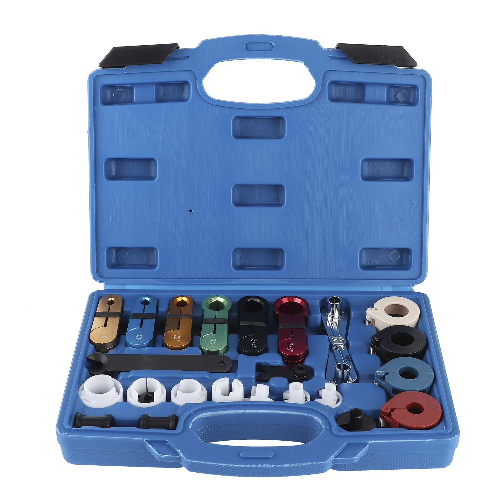 22Pcs Master Disconnect Set for Air Conditioning, Transmission Oil Cooler & Fuel Lines - Professional Removal Tool Kit for Automotive Maintenance and Repair