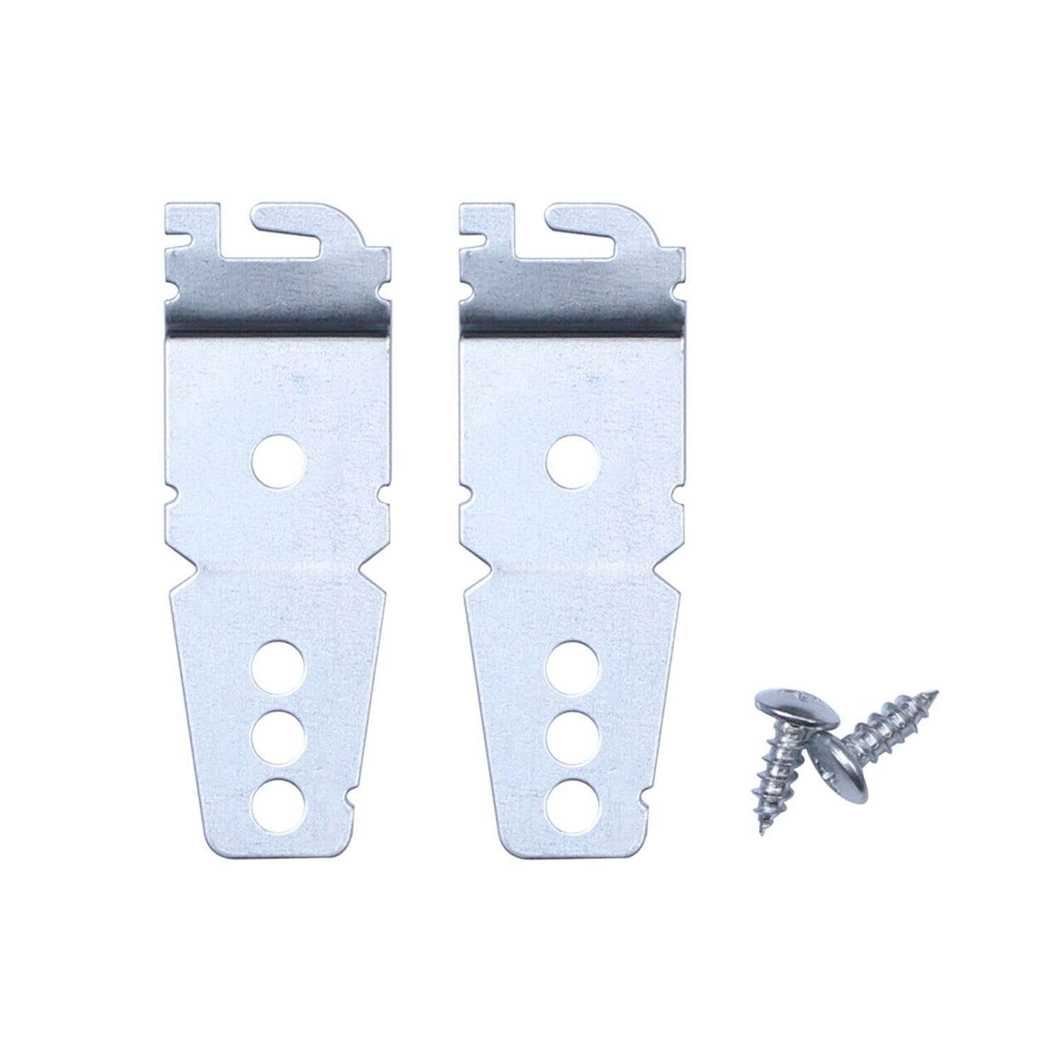 2-Piece WP8269145 Dishwasher Upper Mounting Bracket Replacement for AP3039168 & PS393134 - Compatible with Major Dishwasher Brands, Easy Installation for Home Kitchen Appliances Repair