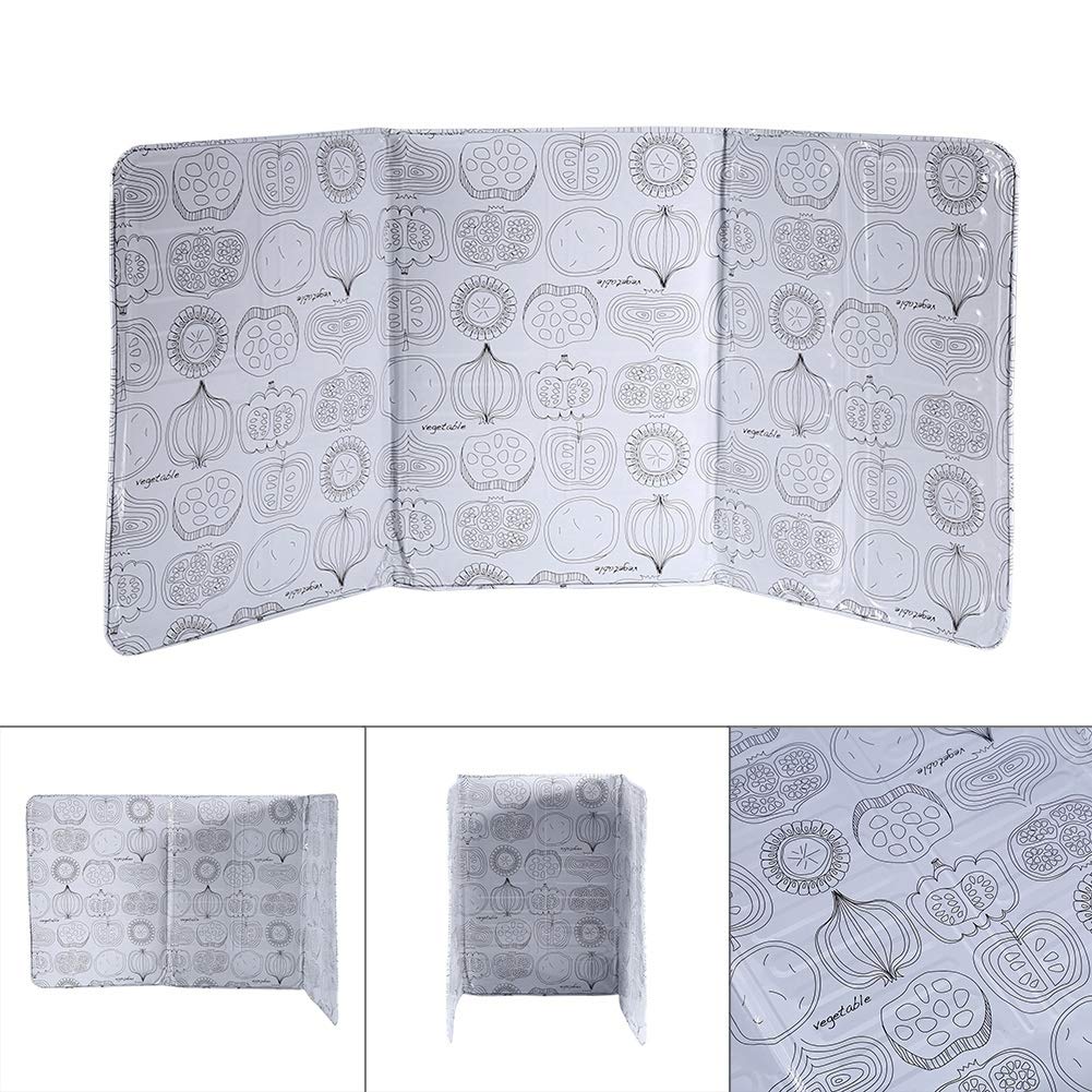 Yosoo Anti-Splatter Guard for Kitchen - Durable Frying Pan Oil Splash Screen Cover, Prevents Oil Spills for Safer Cooking, Ideal for Frying, Sautéing, and Roasting Vegetables