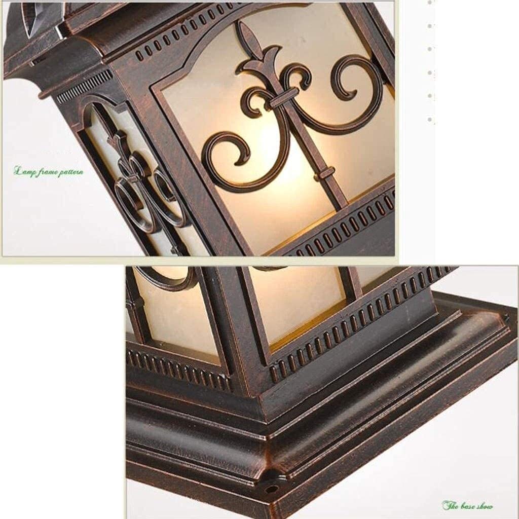 Waterproof LED Garden Pillar Lights - Outdoor Column Lights for Patio, Lawn, Villa, Park & Street Decoration | Perfect for Pathways, Driveways, and Landscape Lighting