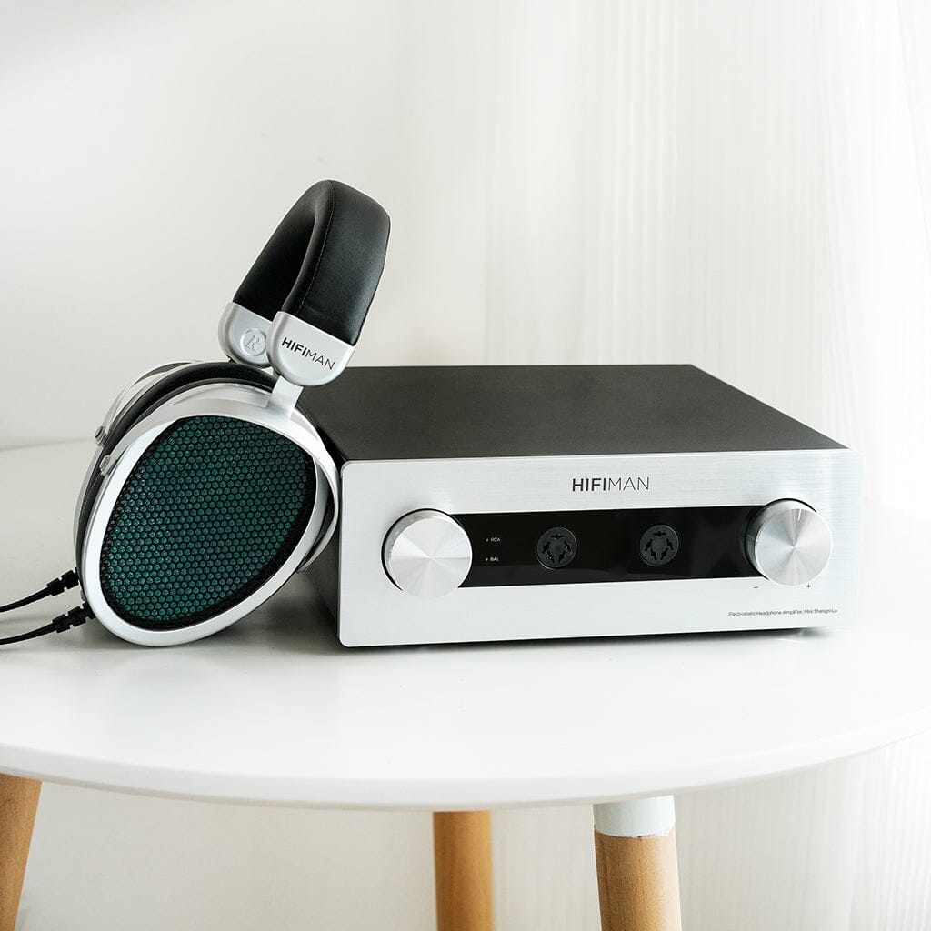 Hifiman Mini Shangri-La Electrostatic Headphone System - Open Box | Premium Audiophile Headphones for Home Listening & Studio Use