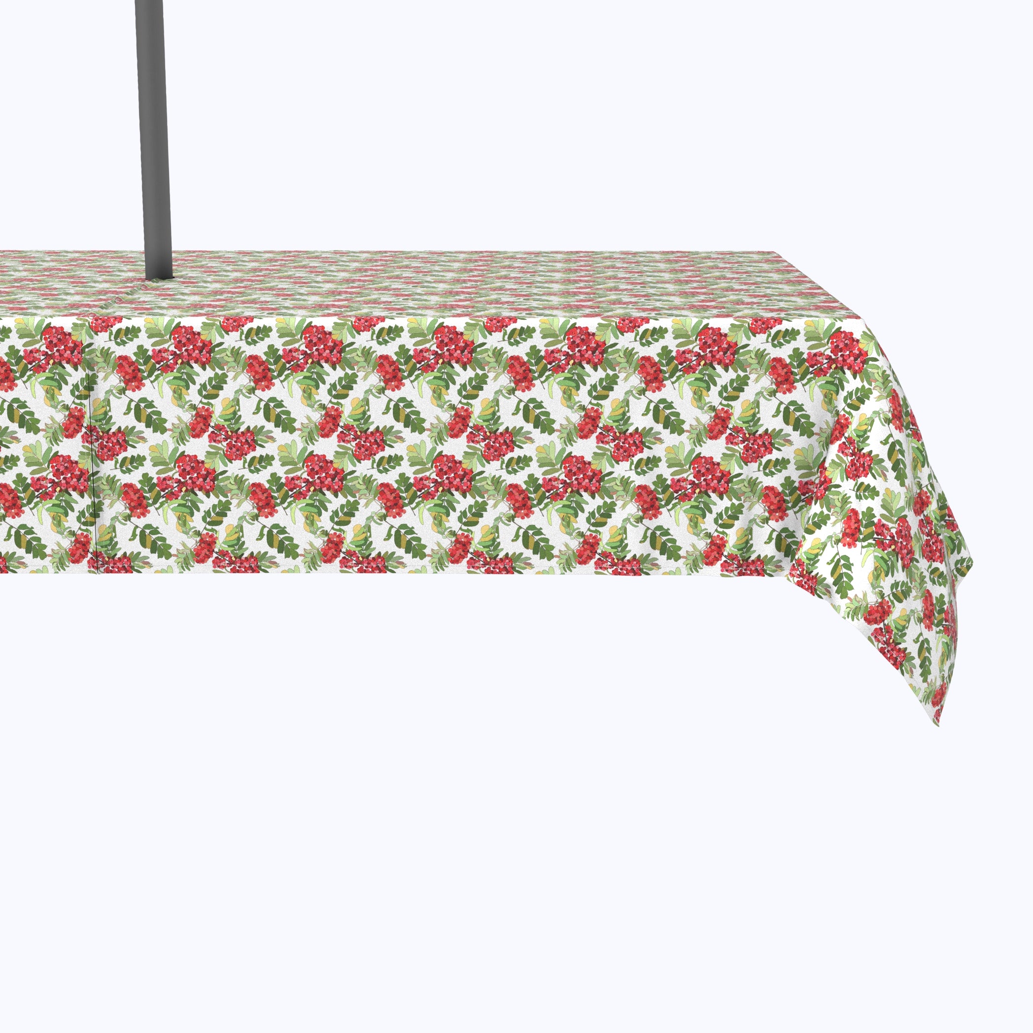 Decorative Red Berries Outdoor Rectangles - Artificial Berry Stems for Christmas Wreaths, Centerpieces, and Home Decor