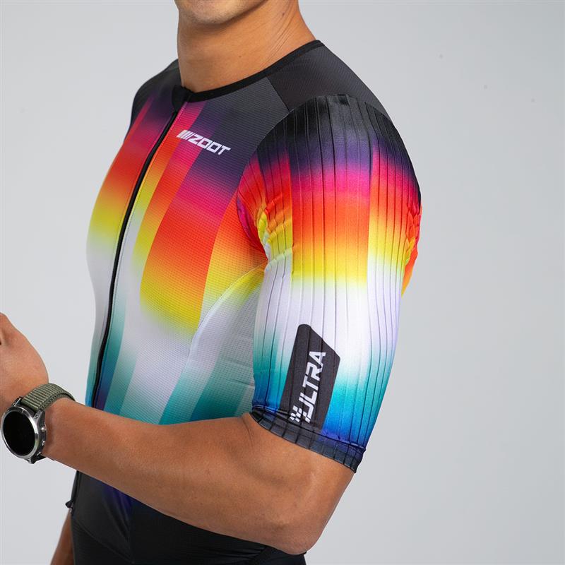 Men's Ultra Tri P1 Racesuit - High-Performance Triathlon Suit for Competitive Swimming, Cycling & Running | Ideal for Triathletes & Endurance Athletes