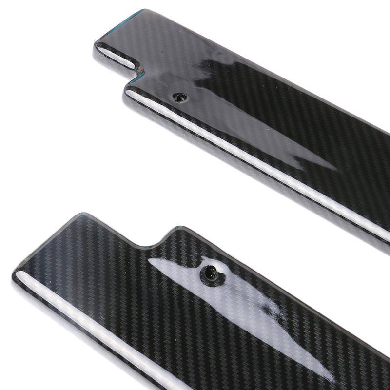 2018-2023 Toyota Camry V3 Side Skirts - Carbon Fiber Style/Unpainted Matte Black - Car Body Kit for Enhanced Style & Protection - Perfect for Street Racing & Custom Car Shows