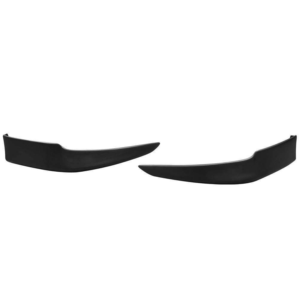IKON MOTORSPORTS Front Bumper Lip Spoiler for 2009-2010 Toyota Corolla - Factory Style PP Front Splitter | Enhances Aerodynamics & Sporty Look for Street or Track Racing