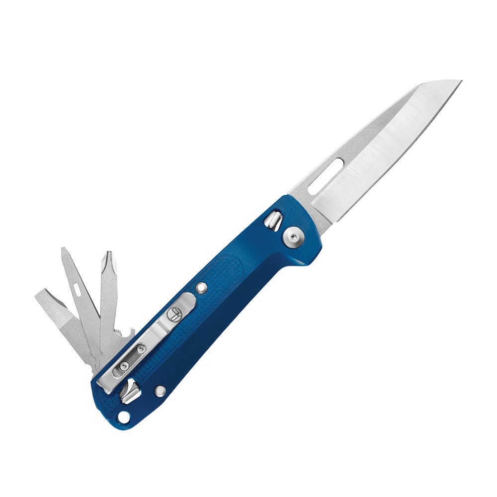 Leatherman Free K2 Multi-Tool for Boating & Marine Activities - Compact Stainless Steel Survival Knife with Pliers, Scissors & 18 Tools for Sailing, Fishing & Outdoor Adventures