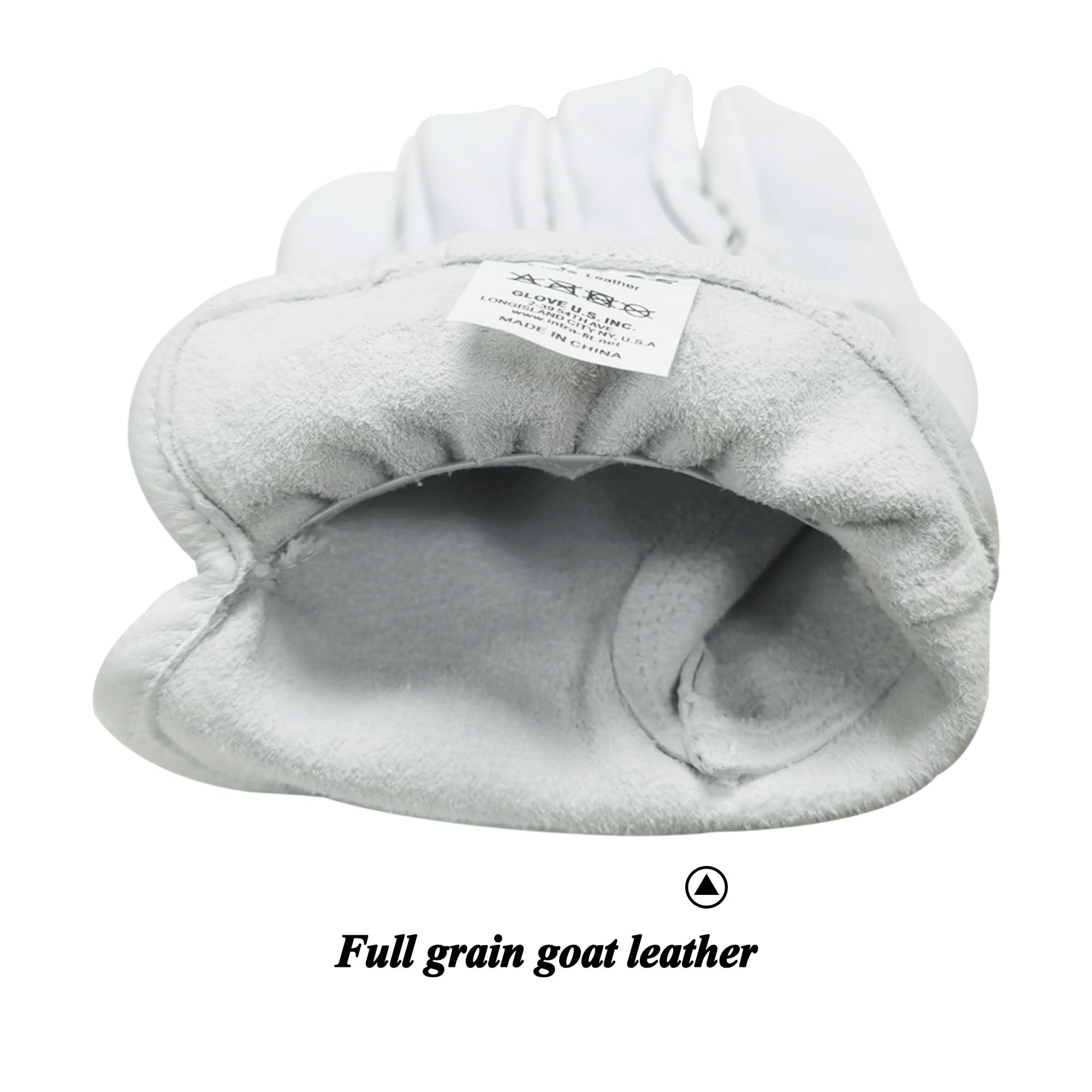 Premium Leather Work Gloves - Driving, Gardening, Farm Use