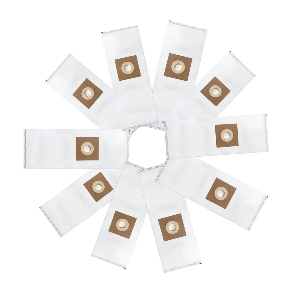 10-Pack AH10165 Type Y Vacuum Bags - Compatible with Hoover WindTunnel Upright Vacuum Cleaners | HEPA Carbon Filter Replacement | Ideal for Pet Hair, Allergies & Deep Cleaning