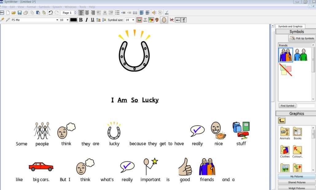 SymWriter 2 - AAC Communication Software for Special Needs | Assistive Technology for Autism & Speech Disabilities | Home & Classroom Use