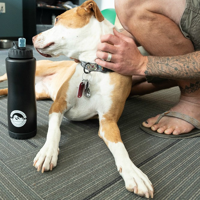 Vostok 34 oz Vacuum Insulated Stainless Steel Water Bottle - Leakproof, BPA-Free for Hiking, Gym & Outdoor Activities