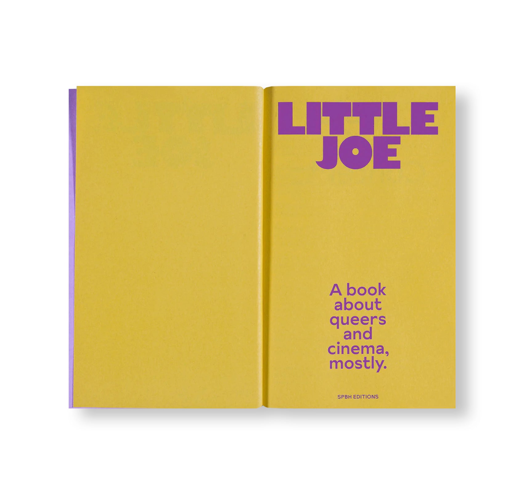 Little Joe: A Queer Cinema Exploration Book - Perfect for LGBTQ+ Film Studies and Movie Enthusiasts