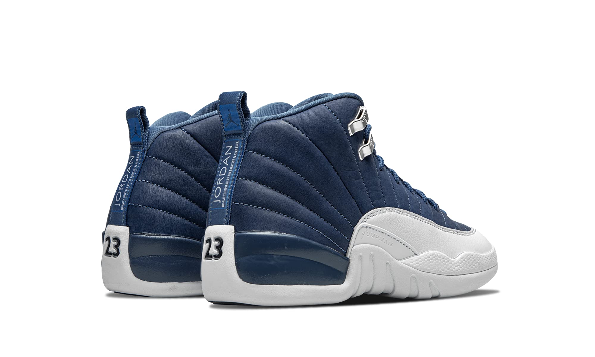 Nike Air Jordan 12 Retro Kids' Shoes - Stone Blue (DB5595-404) | Basketball Sneakers for Boys & Girls | Perfect for Sports, School & Casual Wear