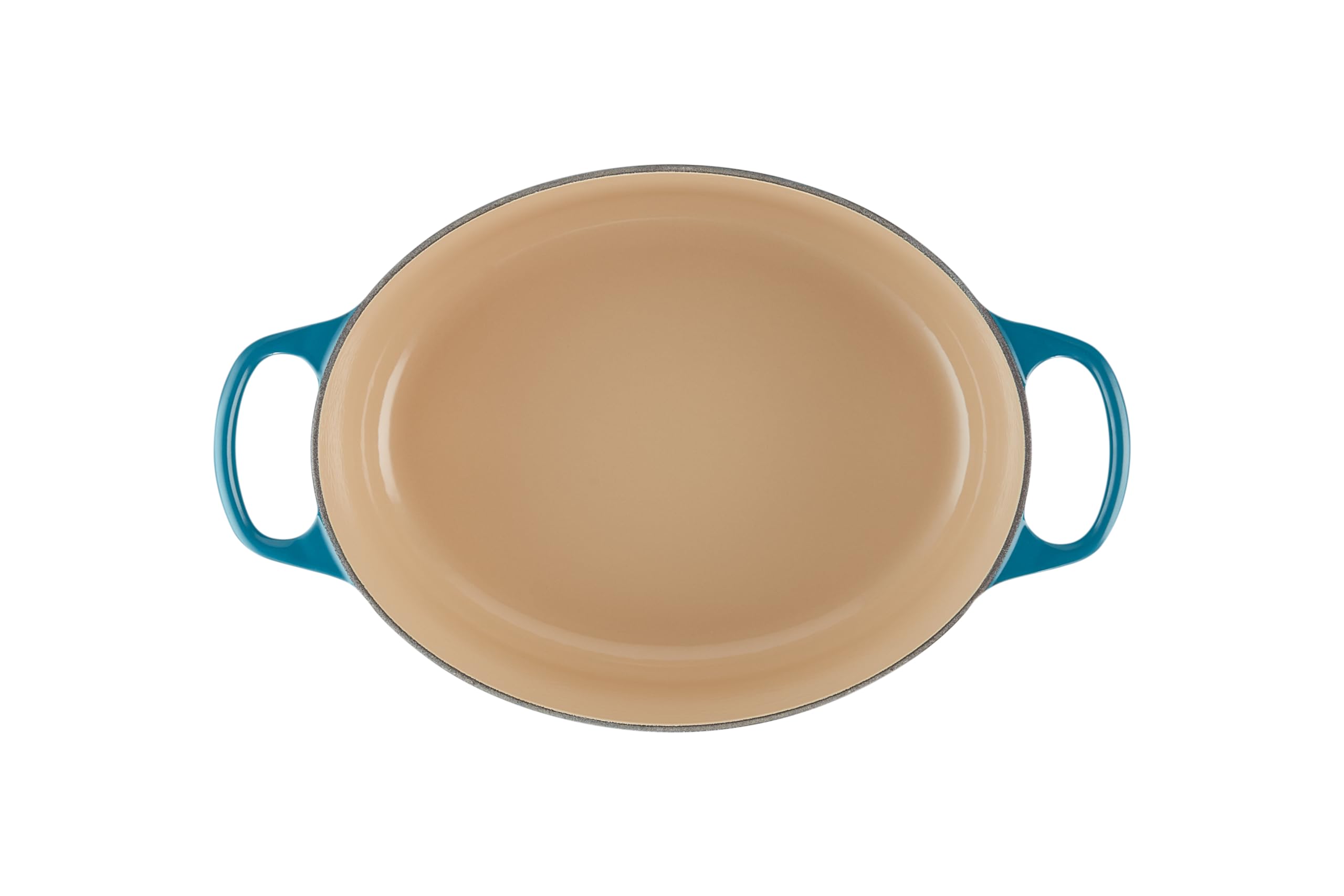 Le Creuset 5 Quart Enameled Cast Iron Oval Dutch Oven - Premium Deep Teal Cookware for Braising, Roasting & Baking | Perfect for Soups, Stews & Family Dinners