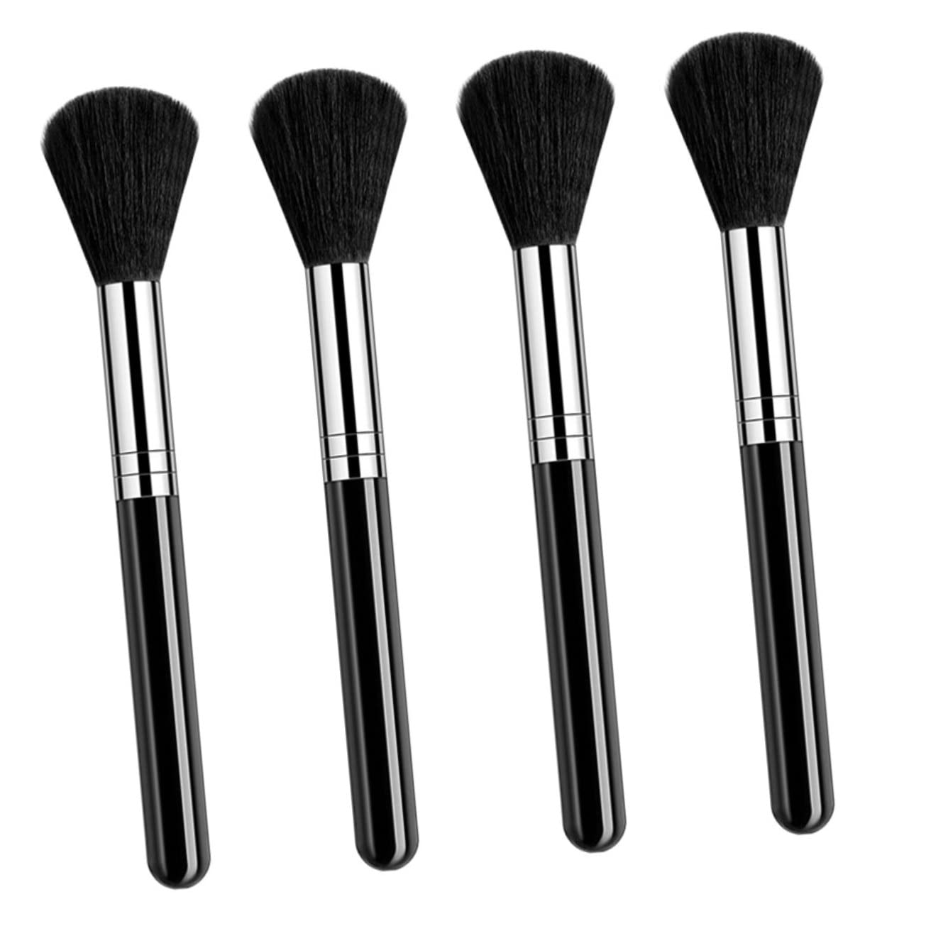 Beavorty 4Pcs Nail Dust Brush Set - Nail & Makeup Cleaning Kit for Salon & Home Use